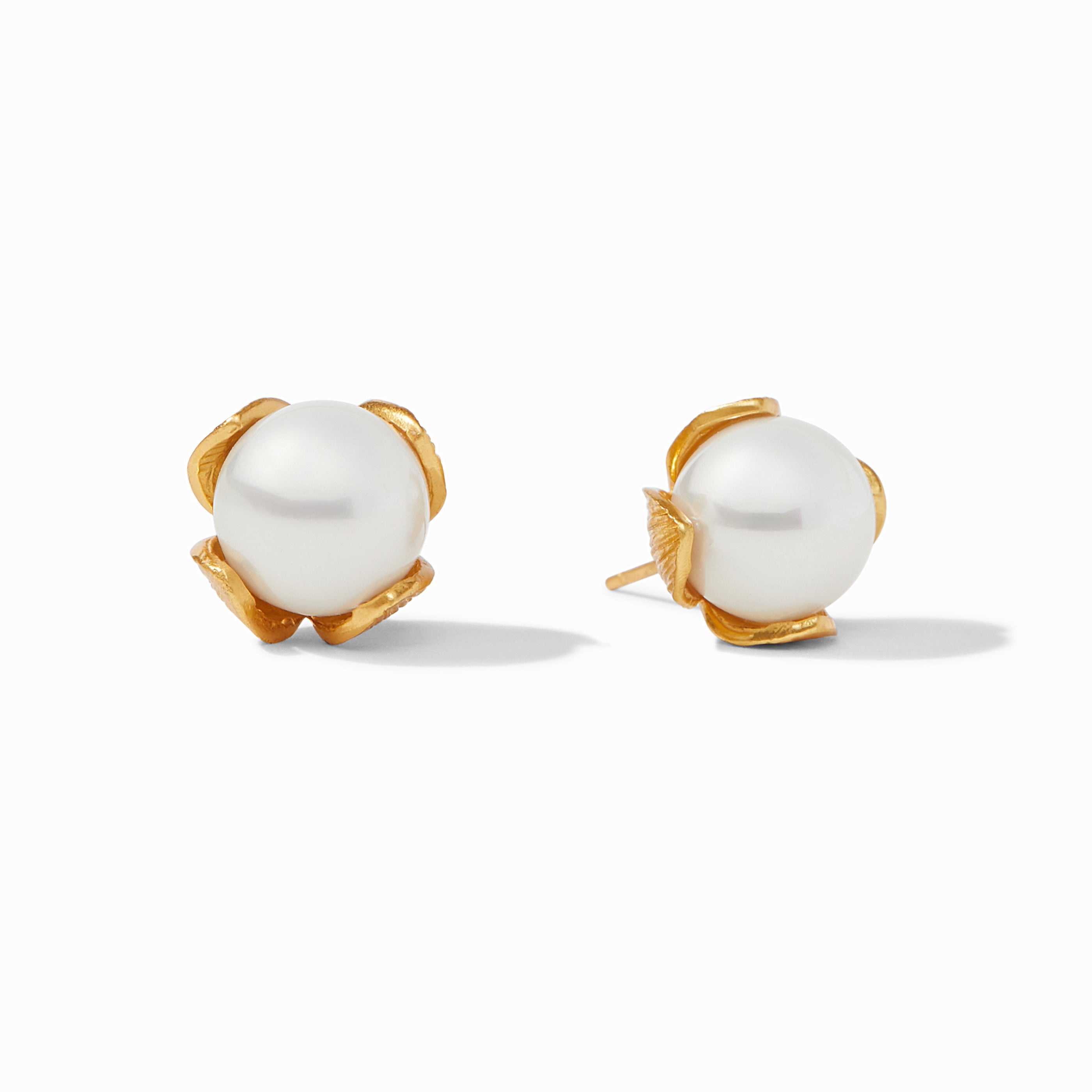 Julie Vos | Penelope Gold Stud Earrings, Assorted Sizes