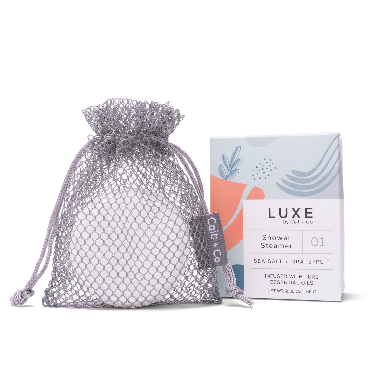 Cait & Co | Shower Steamer Fizzy Bomb, Assorted Scents