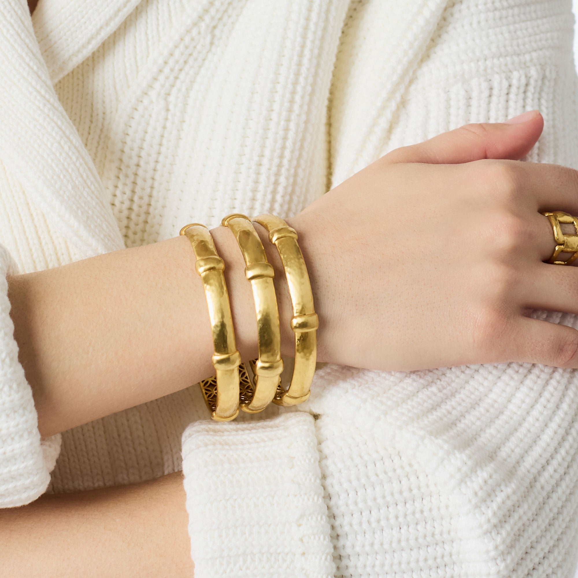Gold Sahara Bangle