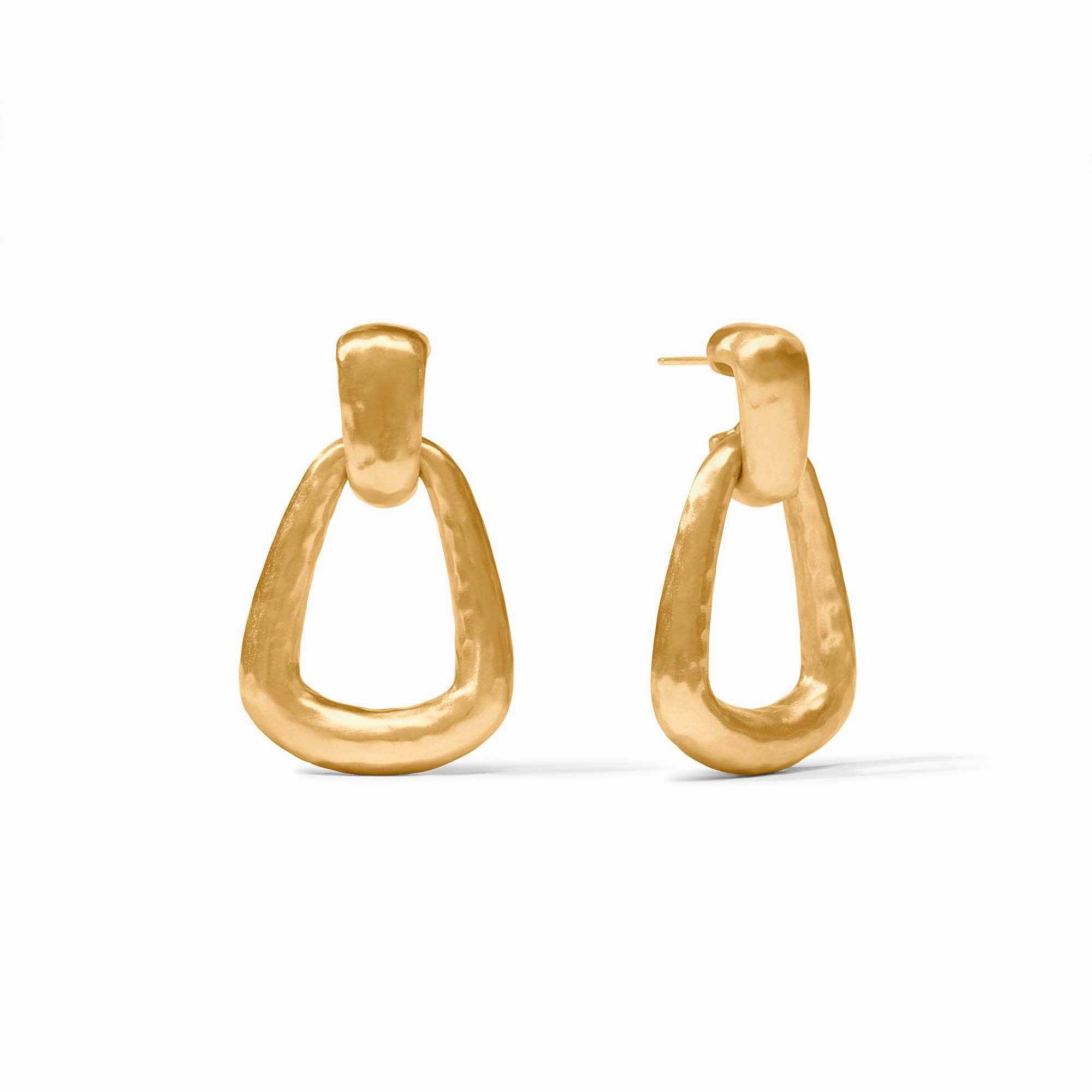 Gold Sahara Demi Doorknocker Earring