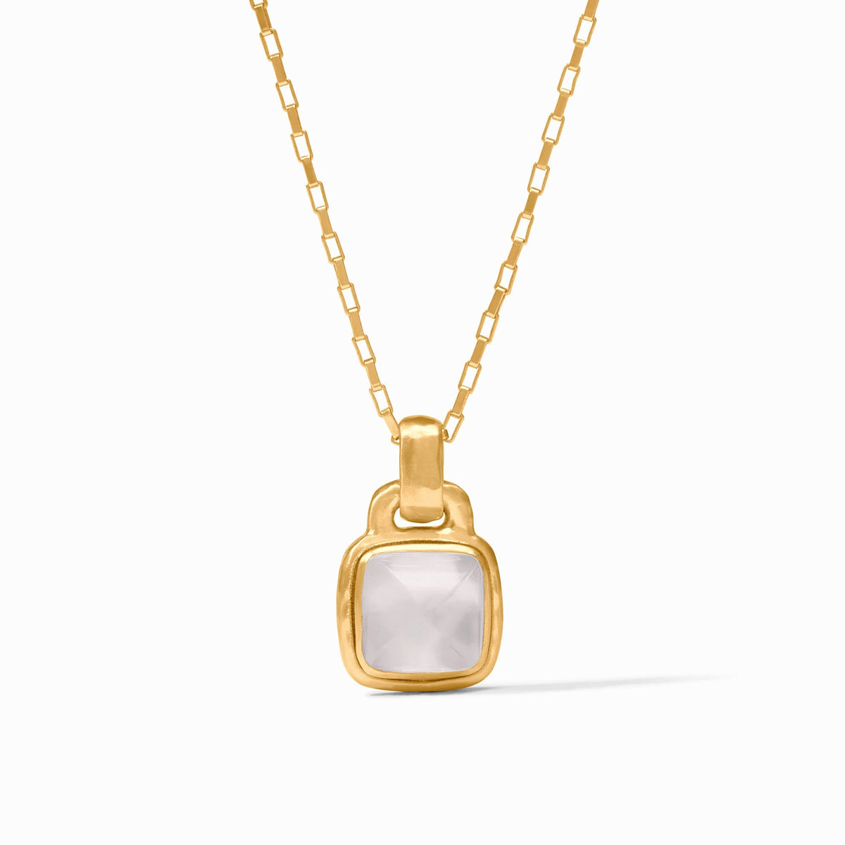 Gold Sahara Solitaire Necklace, Assorted Colors