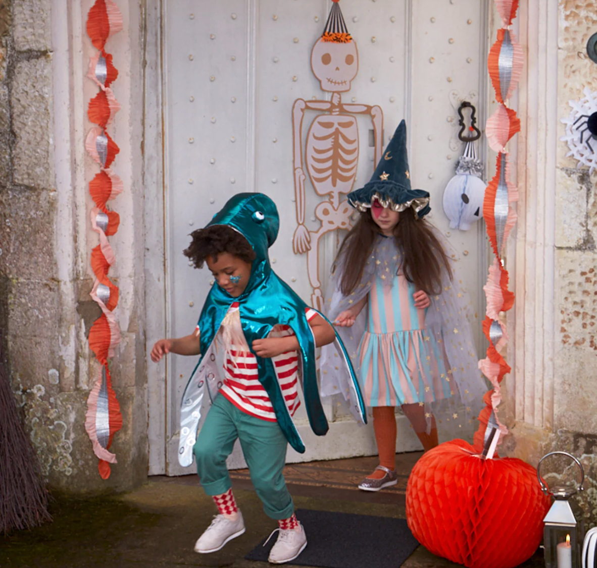 Meri Meri | Vintage Giant Halloween Joint Skeletons