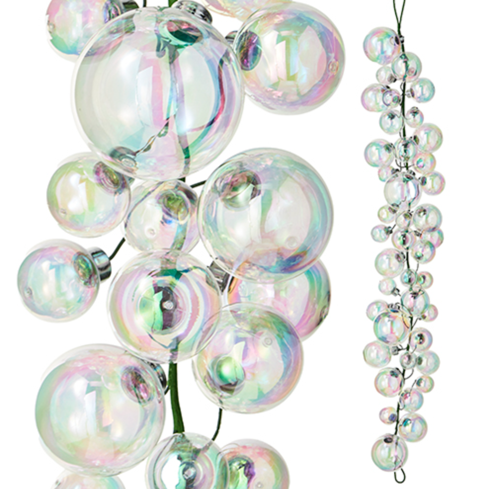Iridescent 4' Ball Garland