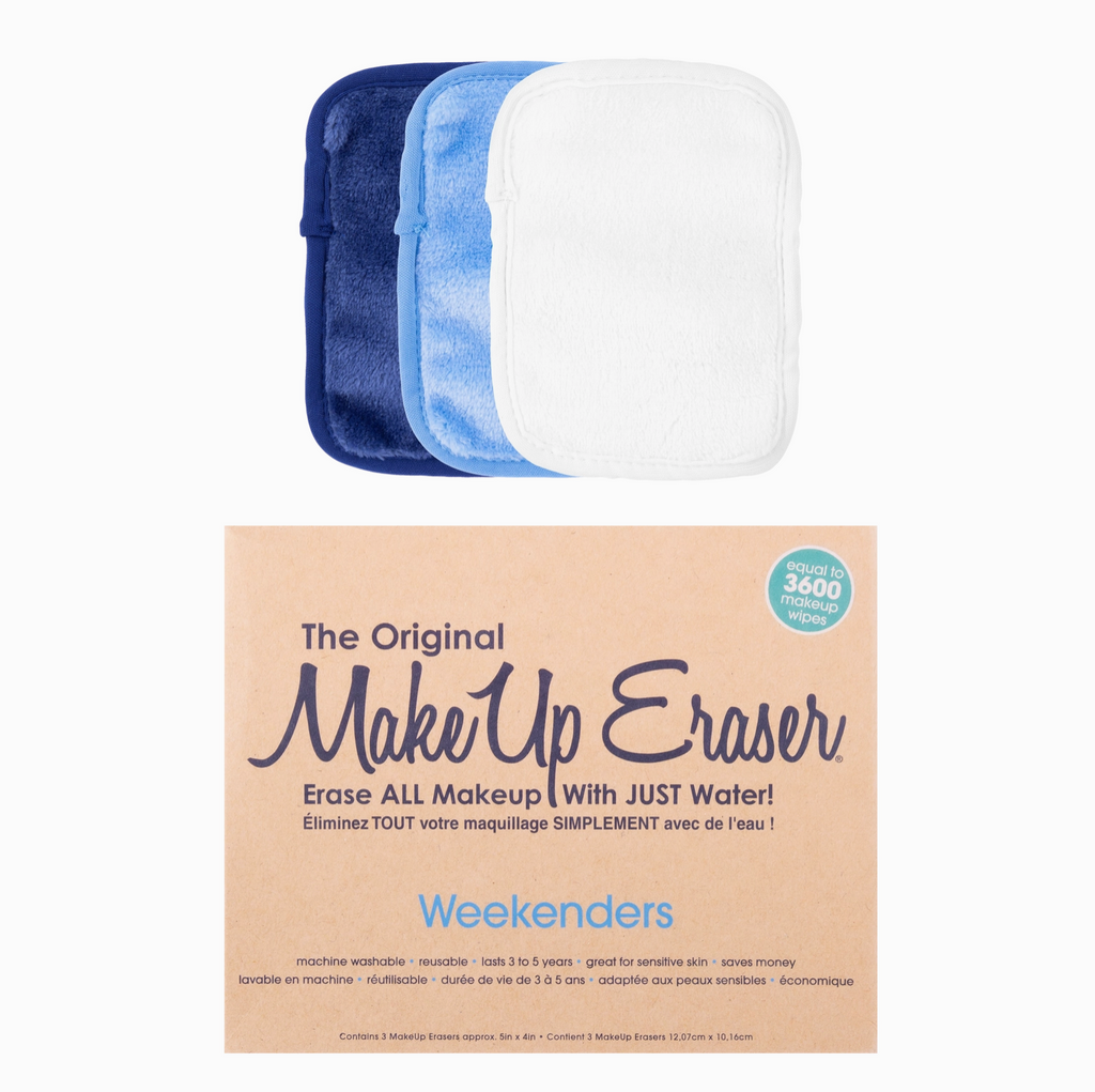 MakeUp Eraser | Weekender 3-Day Set, Assorted Colors