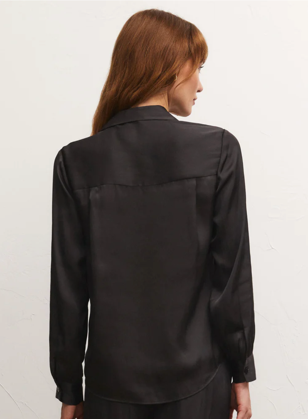 Z Supply | Serenity Lux Sheen Top, Black