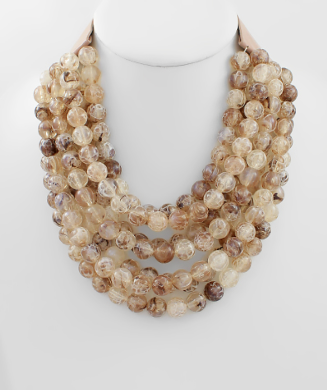 Stella String Necklace, Assorted Colors