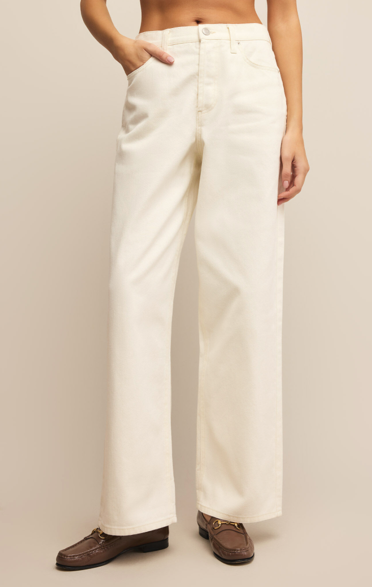 Z Supply | Lou Denim Pant, Off White