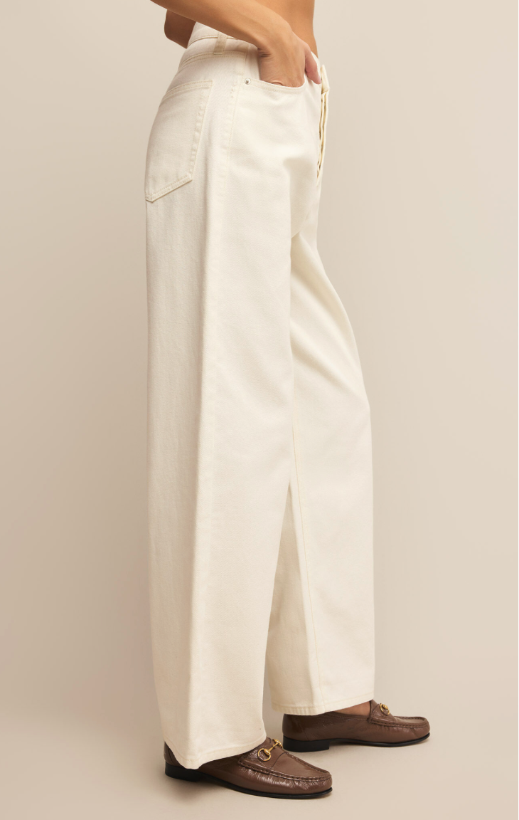 Z Supply | Lou Denim Pant, Off White