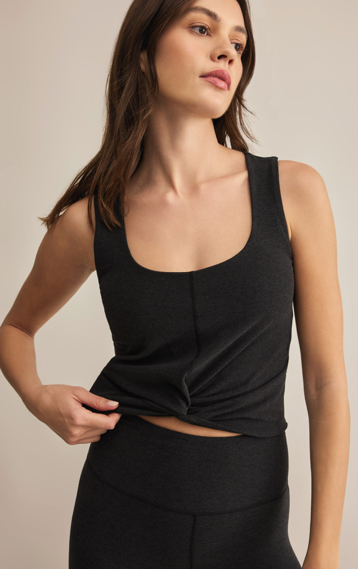 Z Supply | Solstice Twist Top, Black Sands