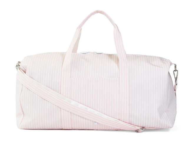 Pimlico Stripe Pink XL Weekender Duffle Bag