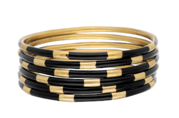 Veda Bangles Set of 6, Assorted Colors