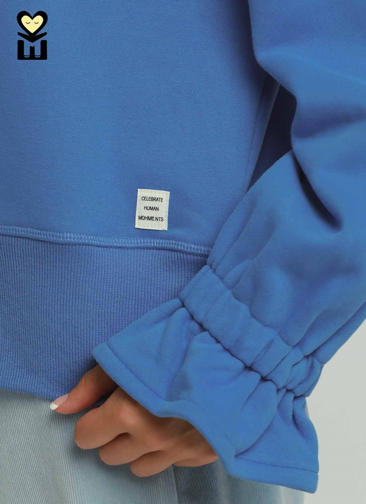The Marlowe Ruffle-Cuff Sweatshirt