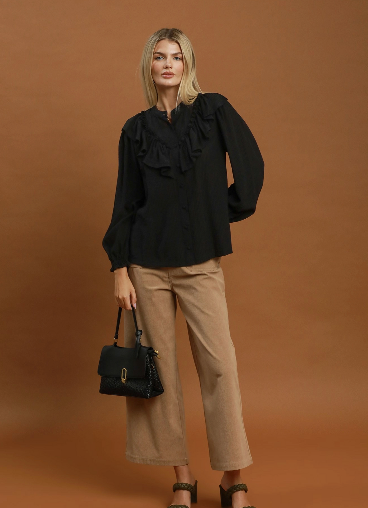 The Margot Ruffle Blouse