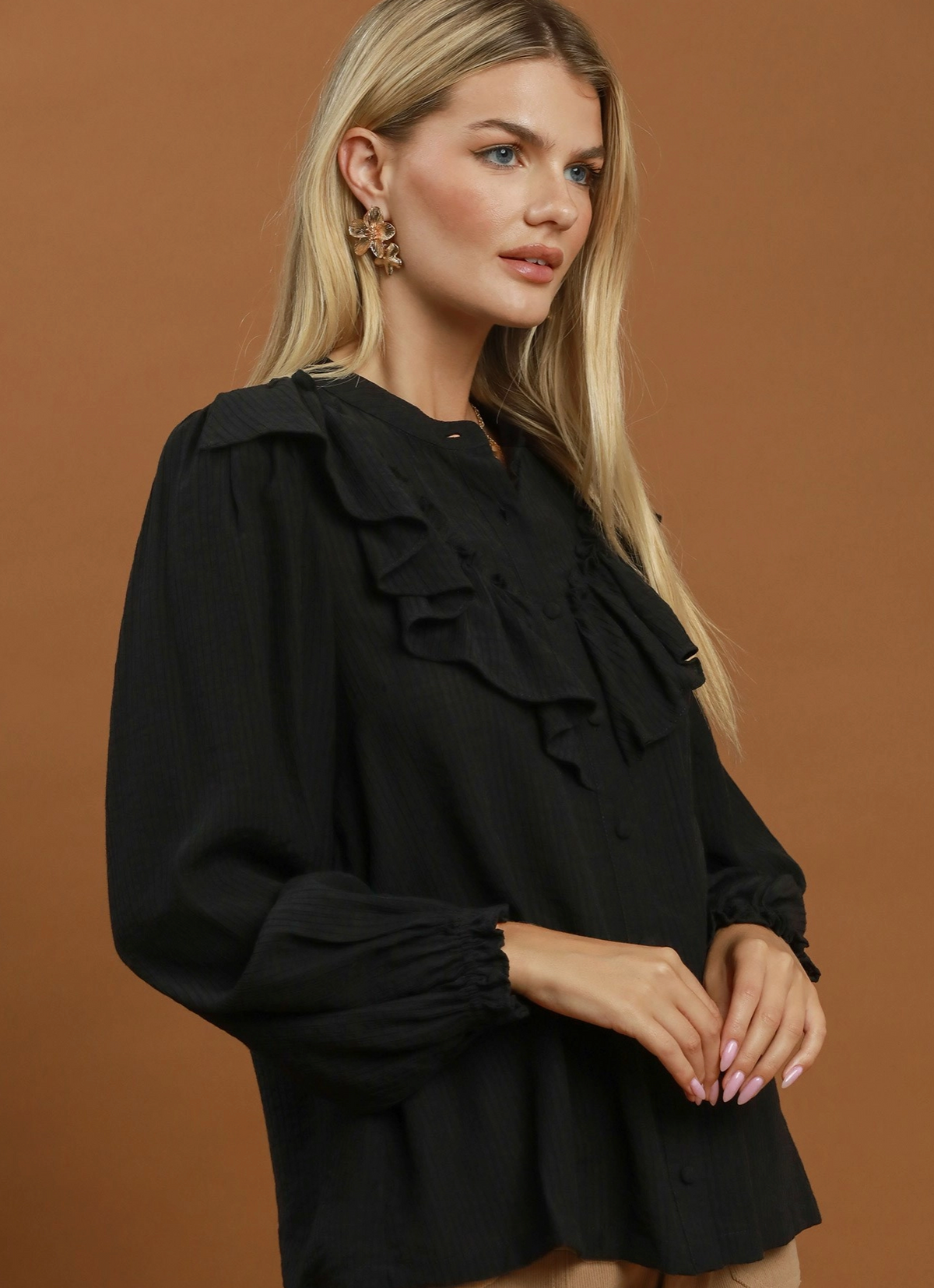 The Margot Ruffle Blouse