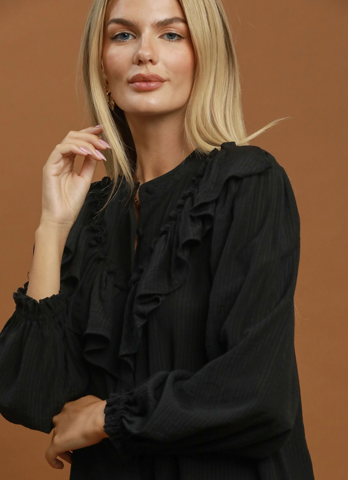The Margot Ruffle Blouse