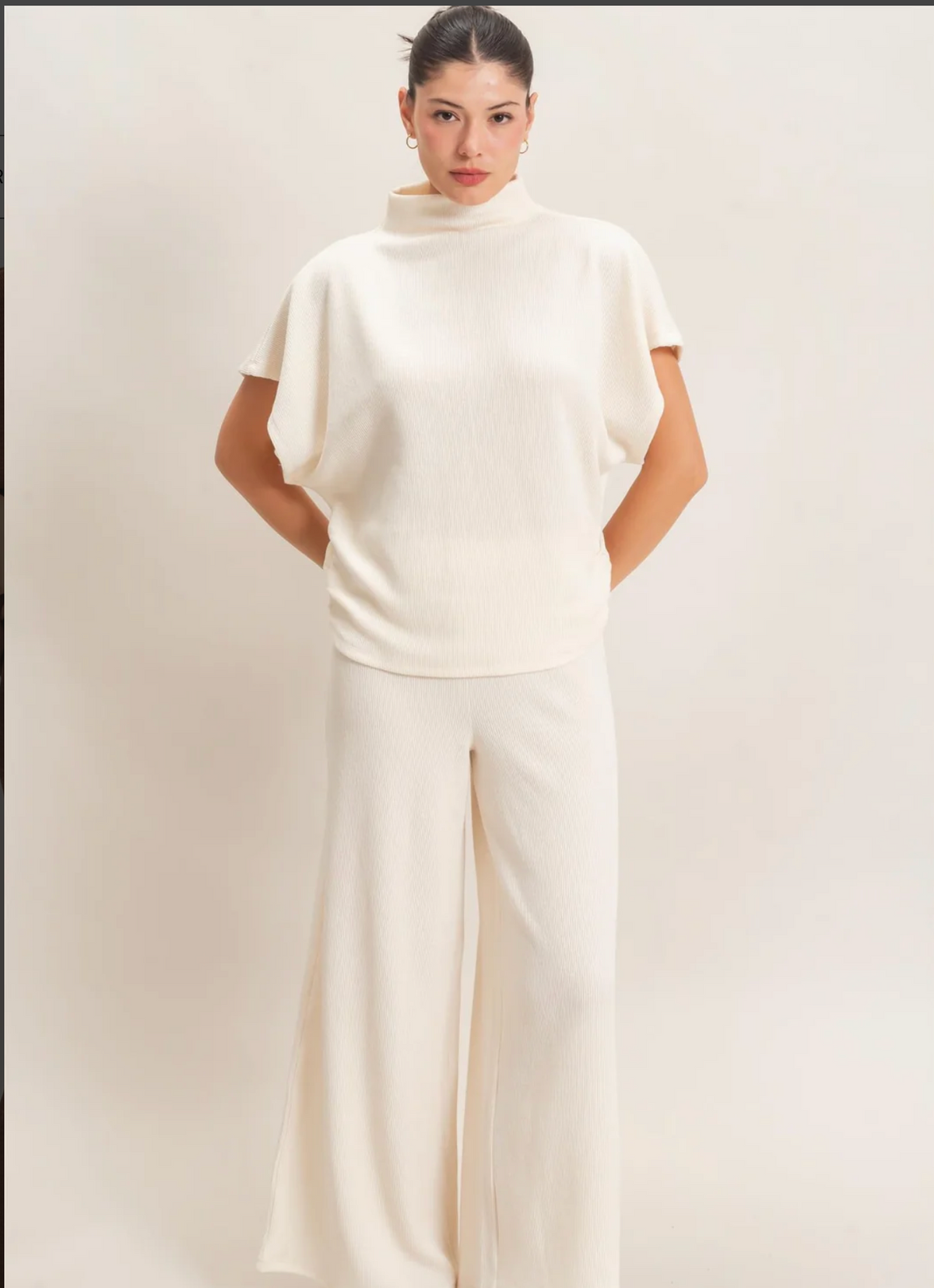 The Aspen Cream Knit Set