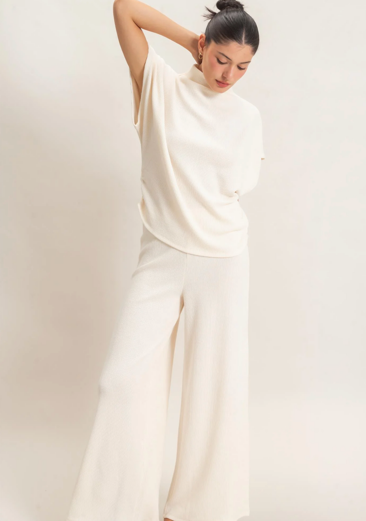 The Aspen Cream Knit Set