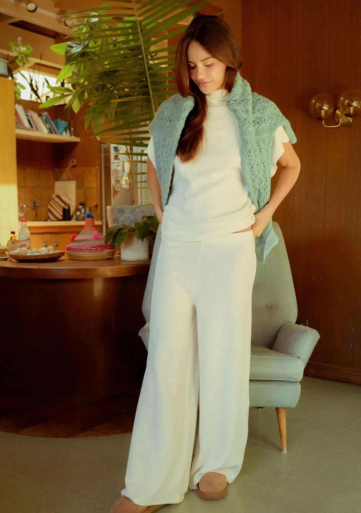 The Aspen Cream Knit Set