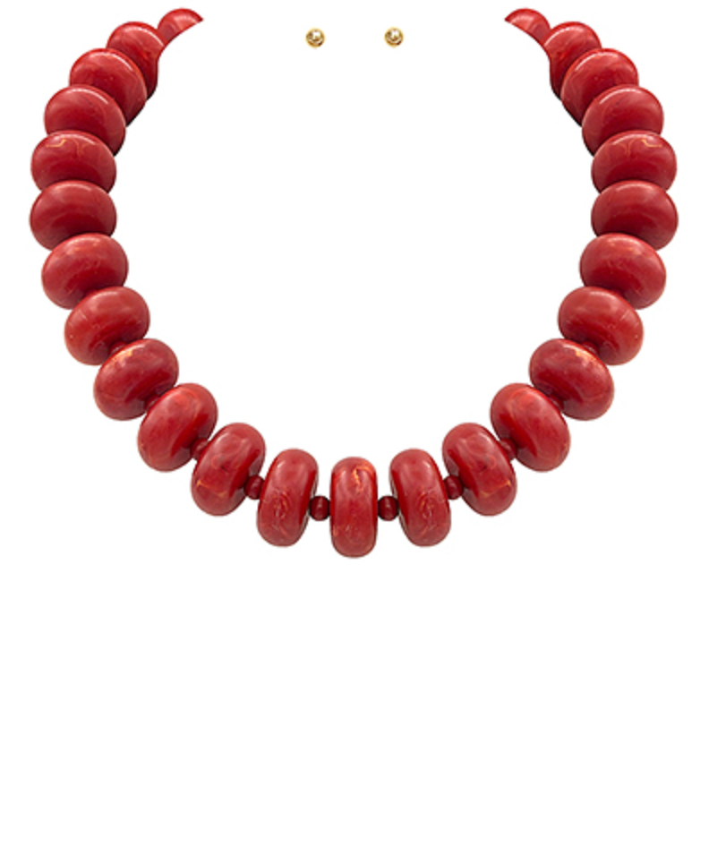 Rondelle Bead Necklace