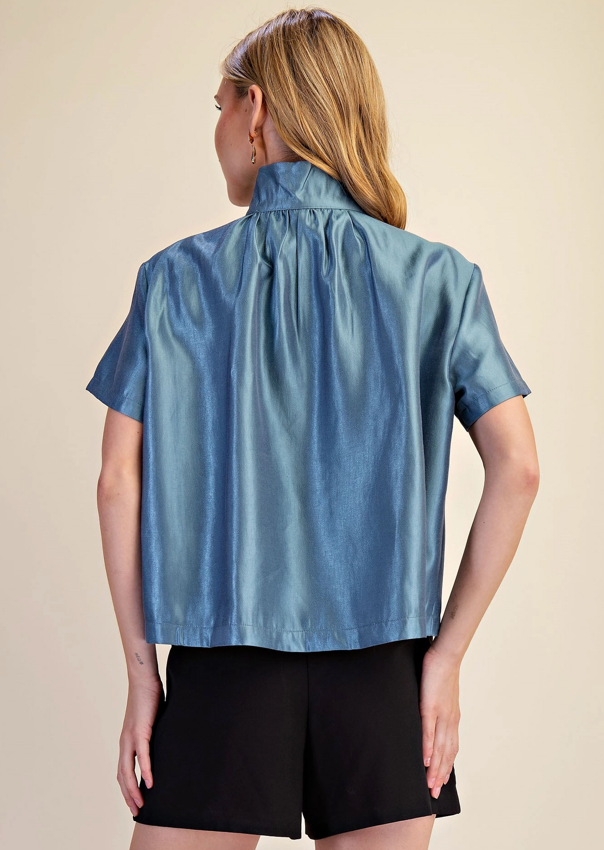 The Marlowe Satin Blouse