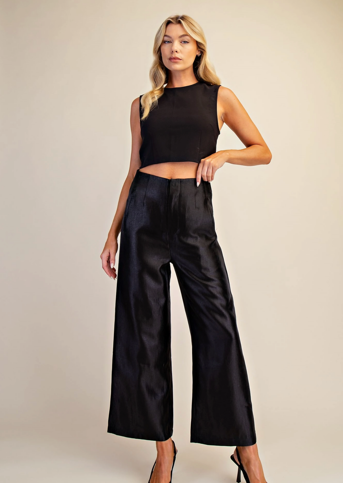 The Sloane Wide Leg Pants, Assorted Colors