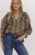Longing for You Floral Top