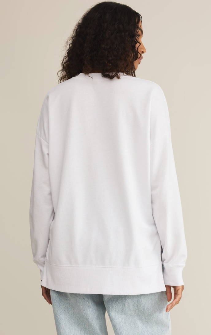 Z Supply | White Modern V-Neck Weekender