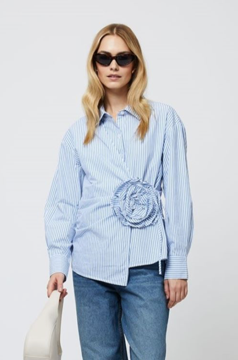 French Connection | Cambria Cot Stripe Crosa Shirt