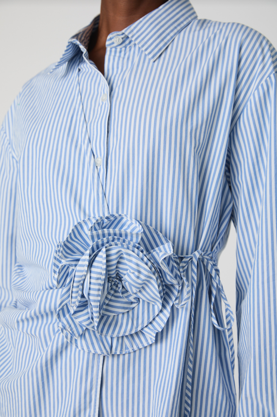 French Connection | Cambria Cot Stripe Crosa Shirt
