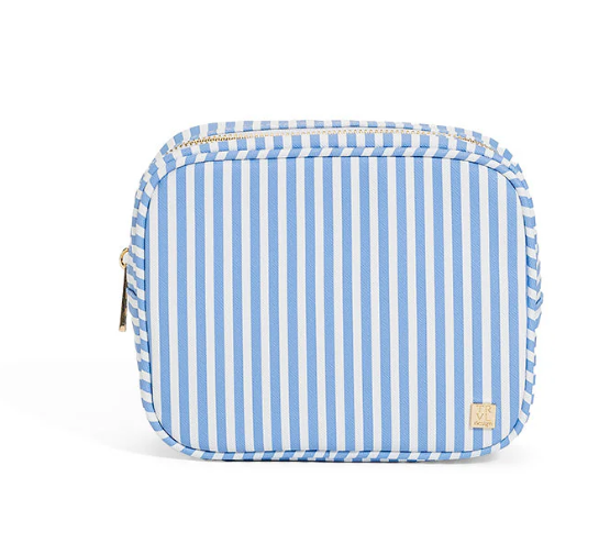 Luxe Glow Bag, Pimlico Stripe Chambray