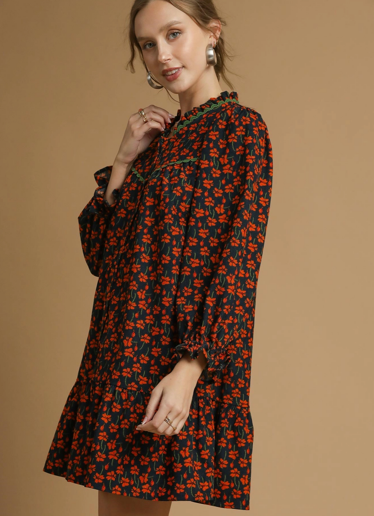 The Poppy Floral Mini Dress