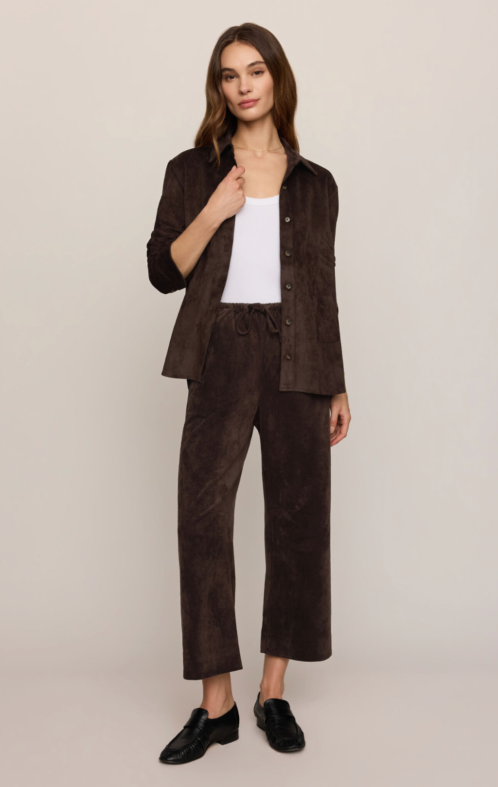 Drift Suede Pant, Dark Roast