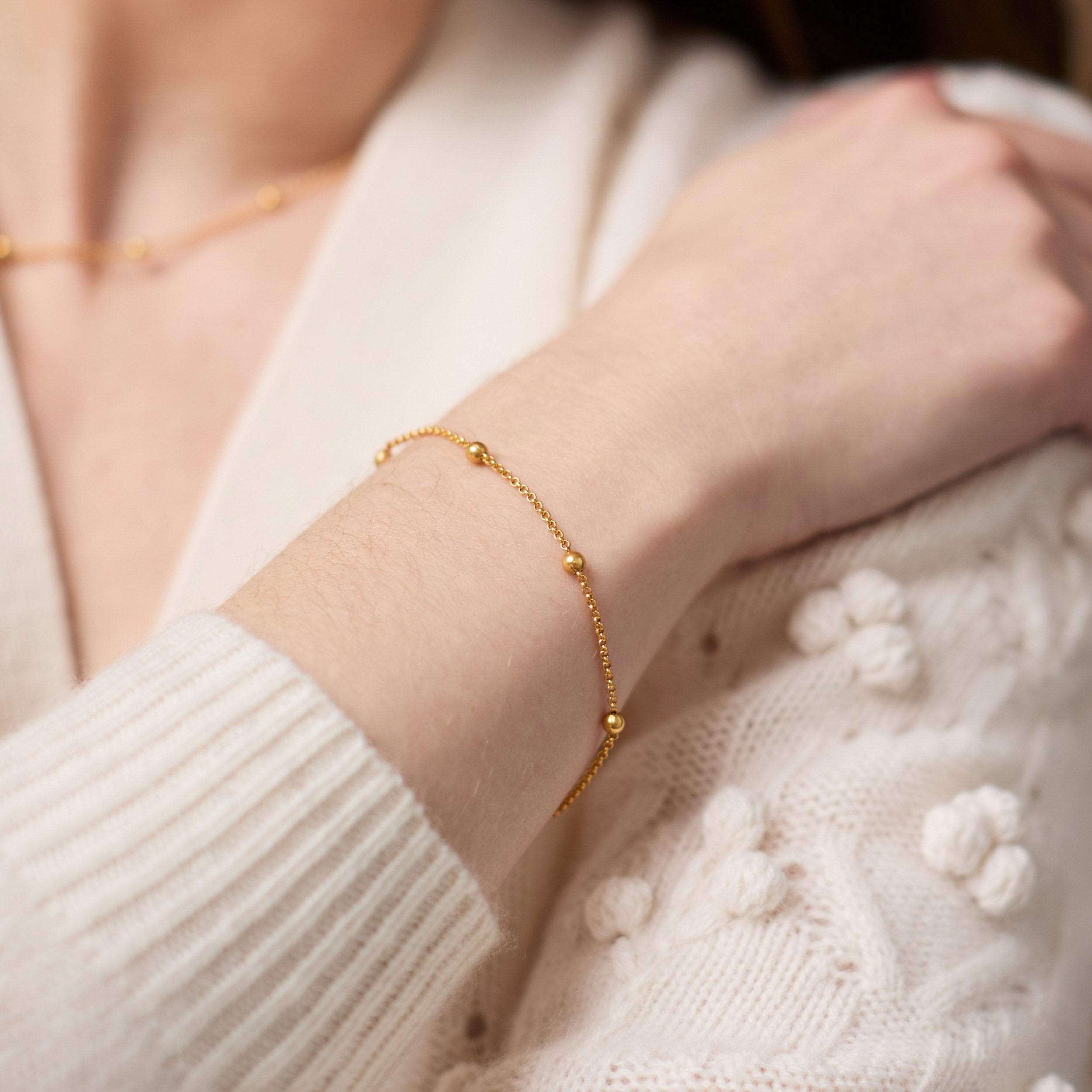 Gold Solara Delicate Bracelet