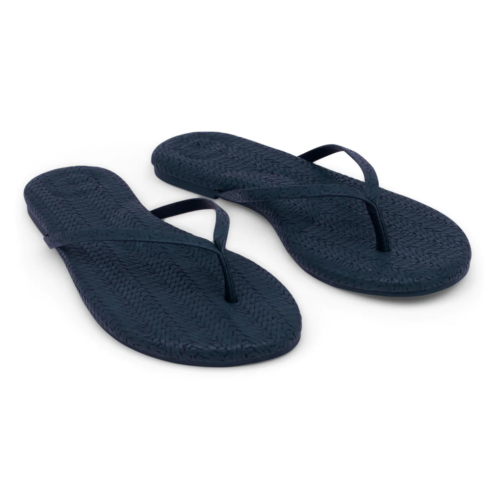 Solei Sea | Indy Navy Weave Sandal