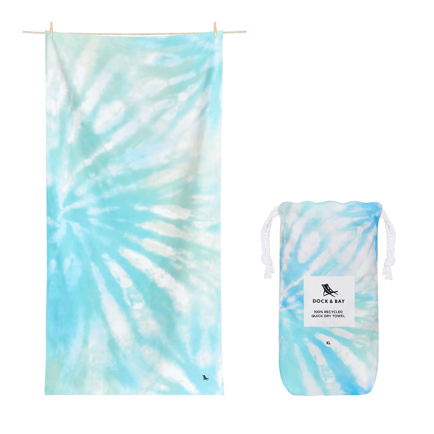 Dock & Bay | XL Quick Dry Beach Towel, Cabana Collection