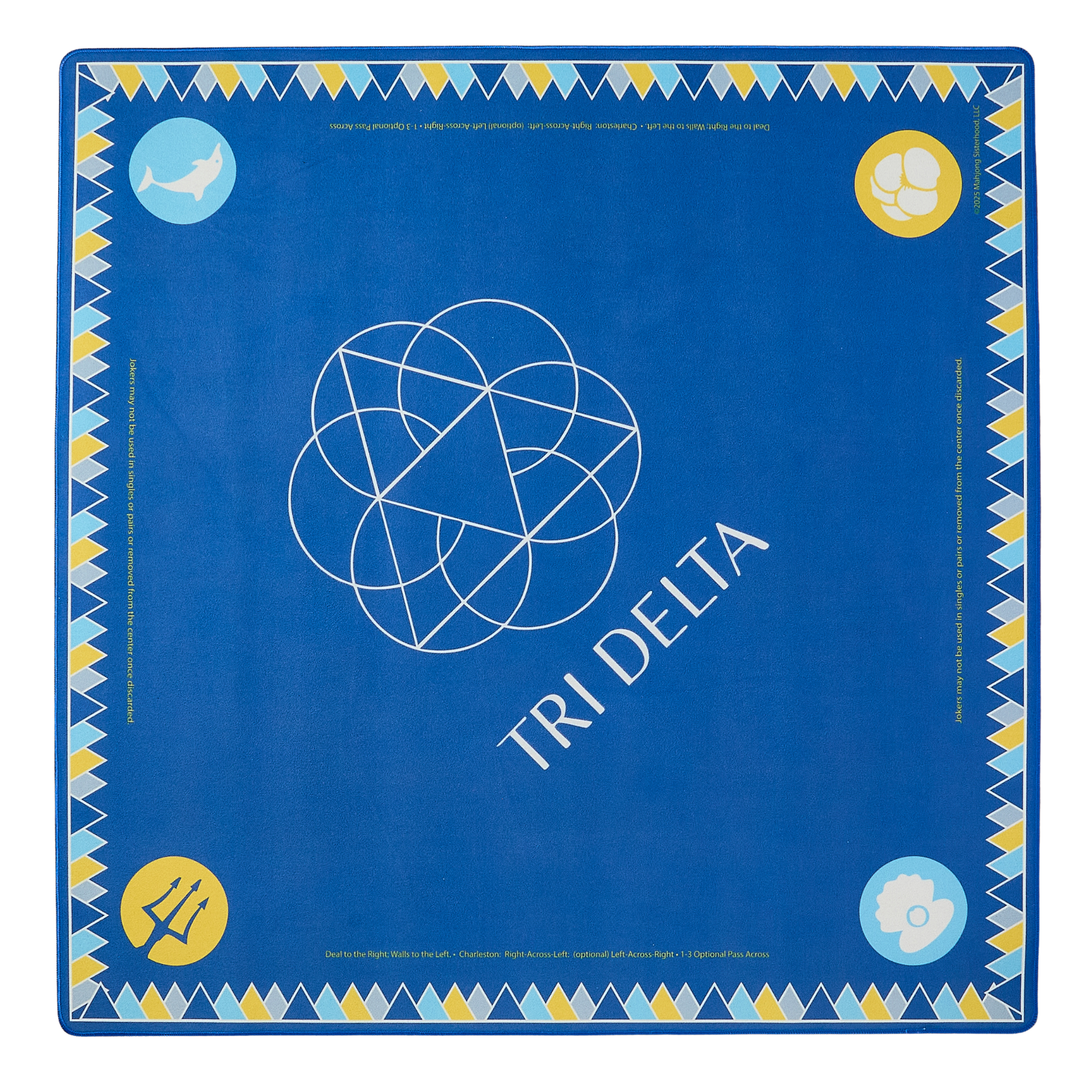 Sorority Mahjong Mat, Assorted Sororities
