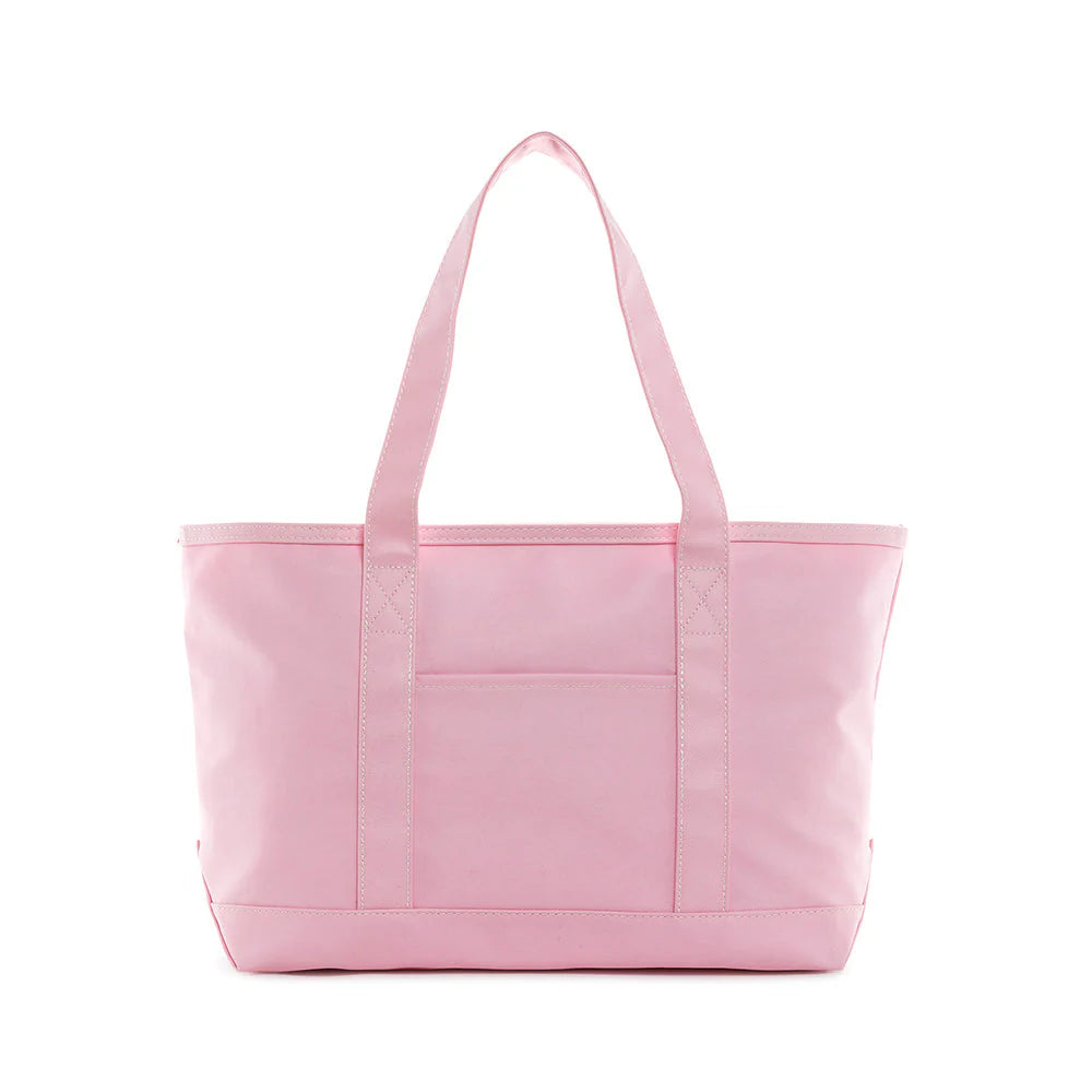 Natural Coated Canvas Medium Tote