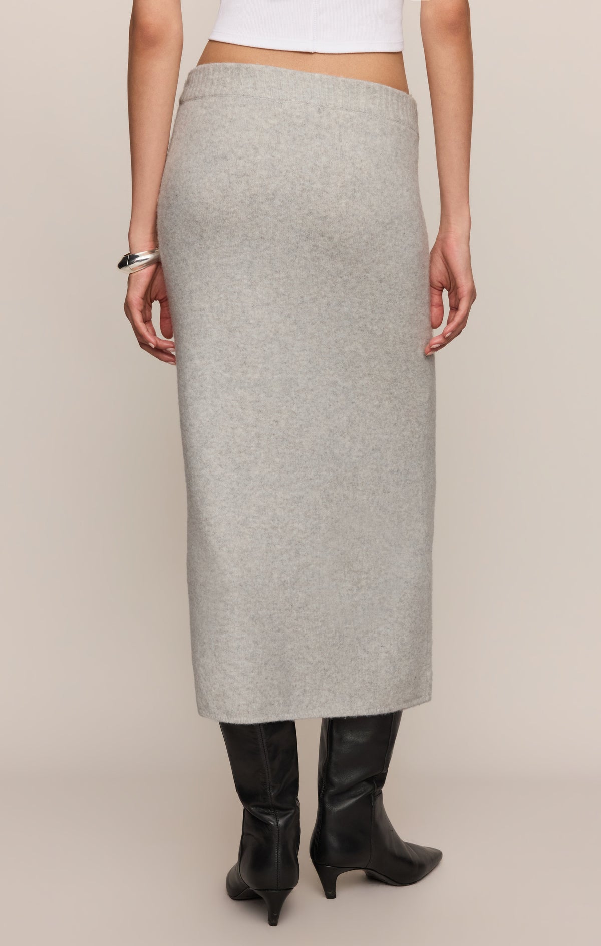Cozy Moment Skirt, Feather Grey
