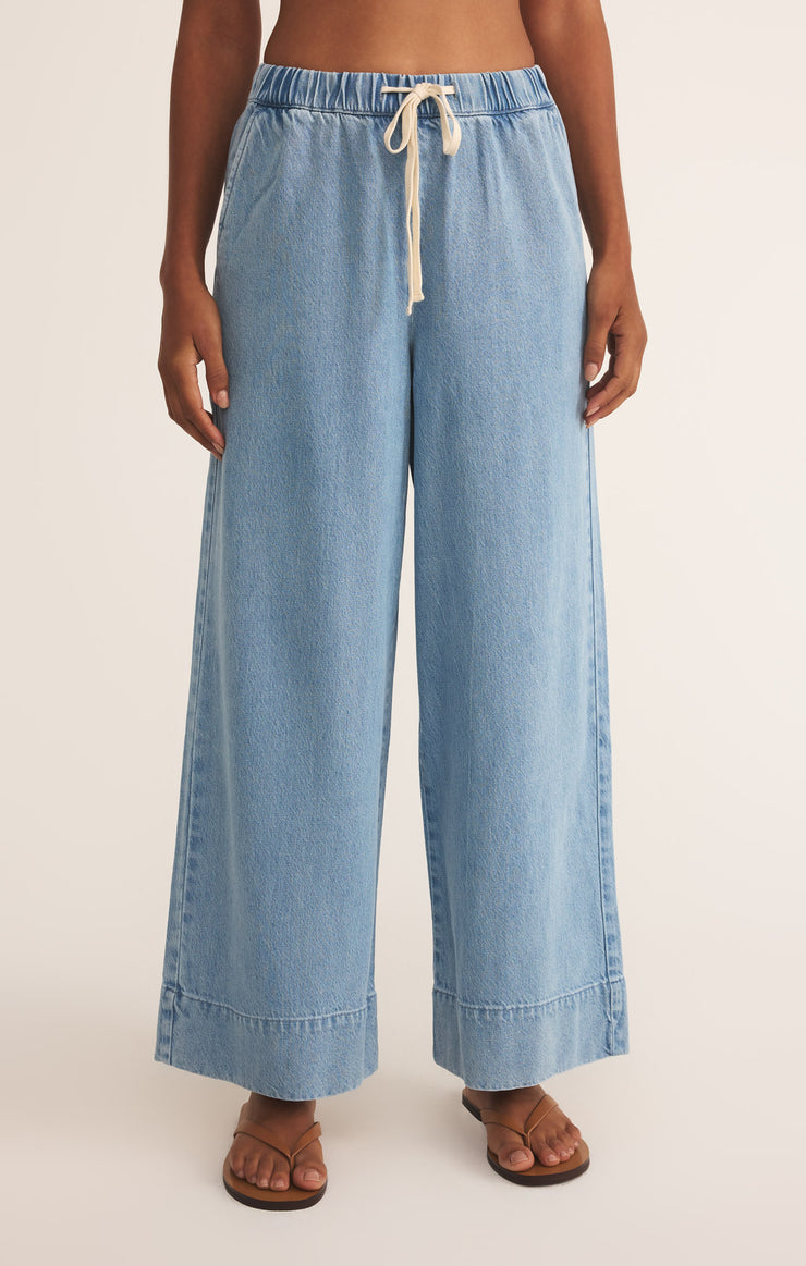 Z Supply | Weston Luxe Soft Denim Pant Vintage Indigo