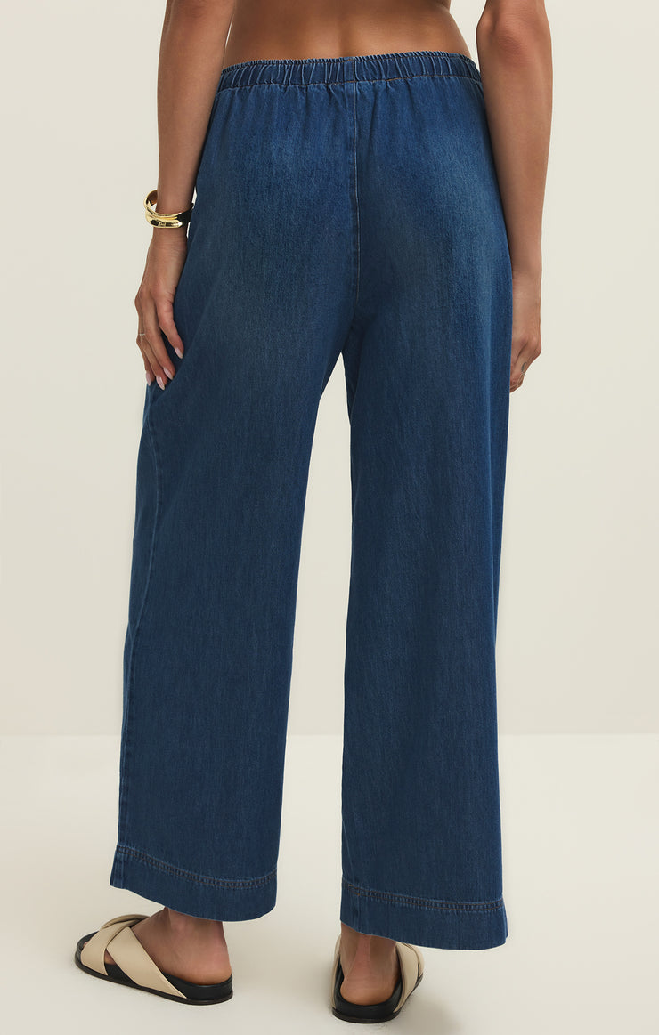 Daycation Denim Utility Pant, Deep Water