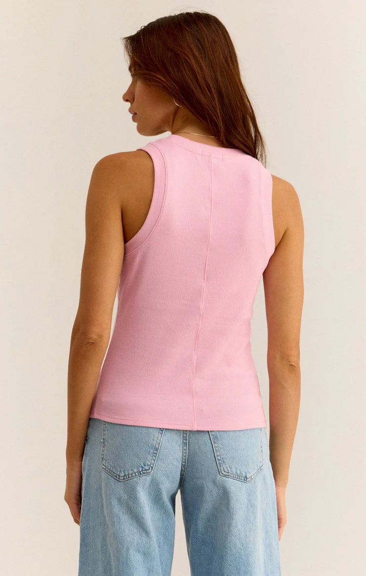 Z Supply | Sirena Rib Tank, Peony