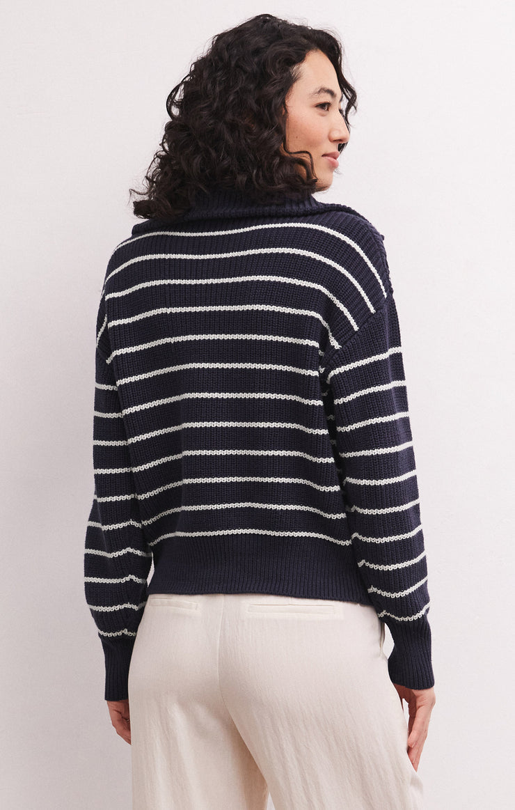Z Supply | Villa Half Zip Sweater, Captain Navy