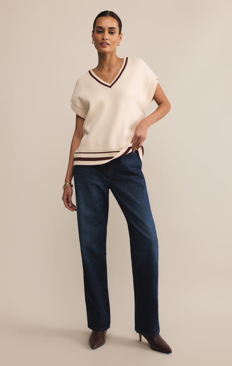 Fletcher Sweater Vest, Crystal