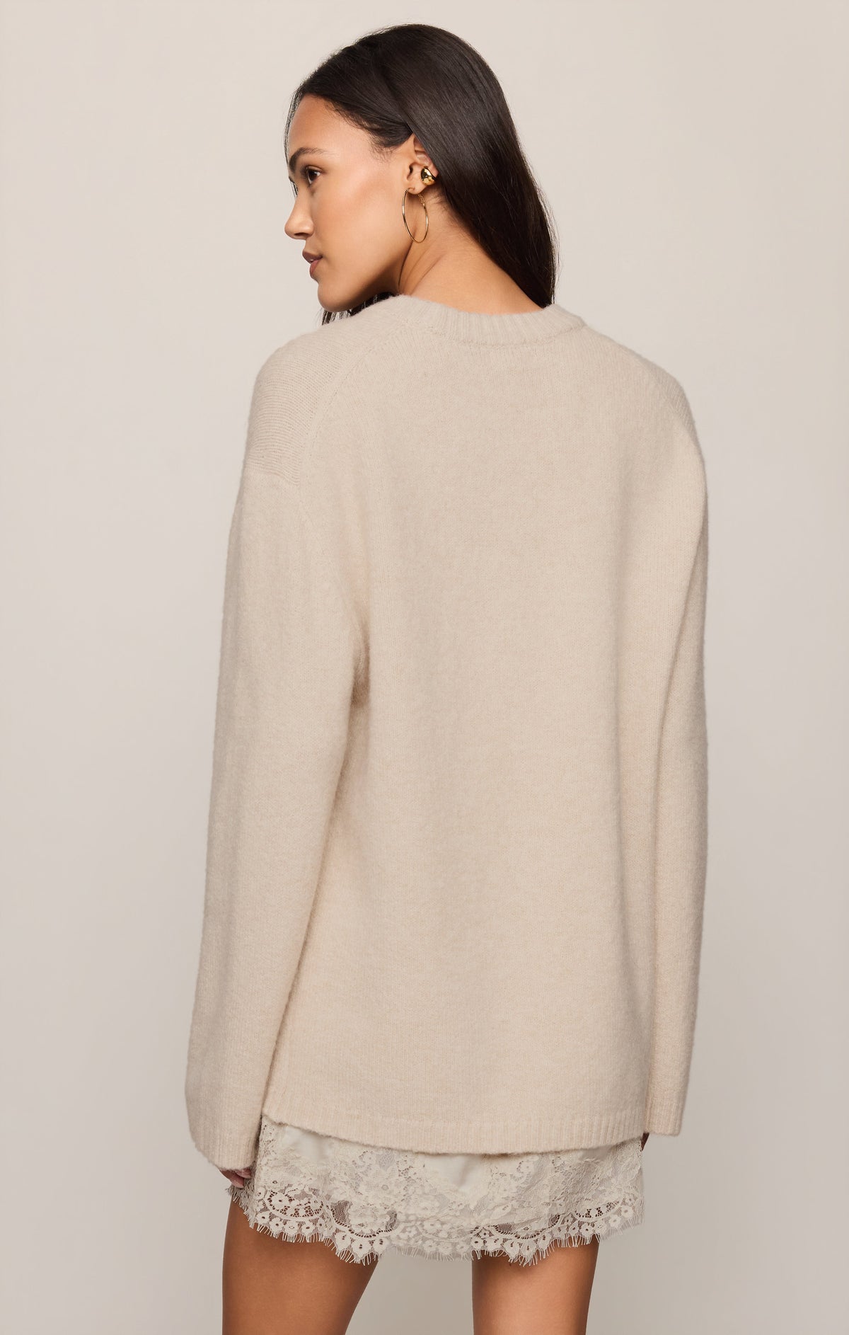 Chill Mode Sweater, Frosted Pearl