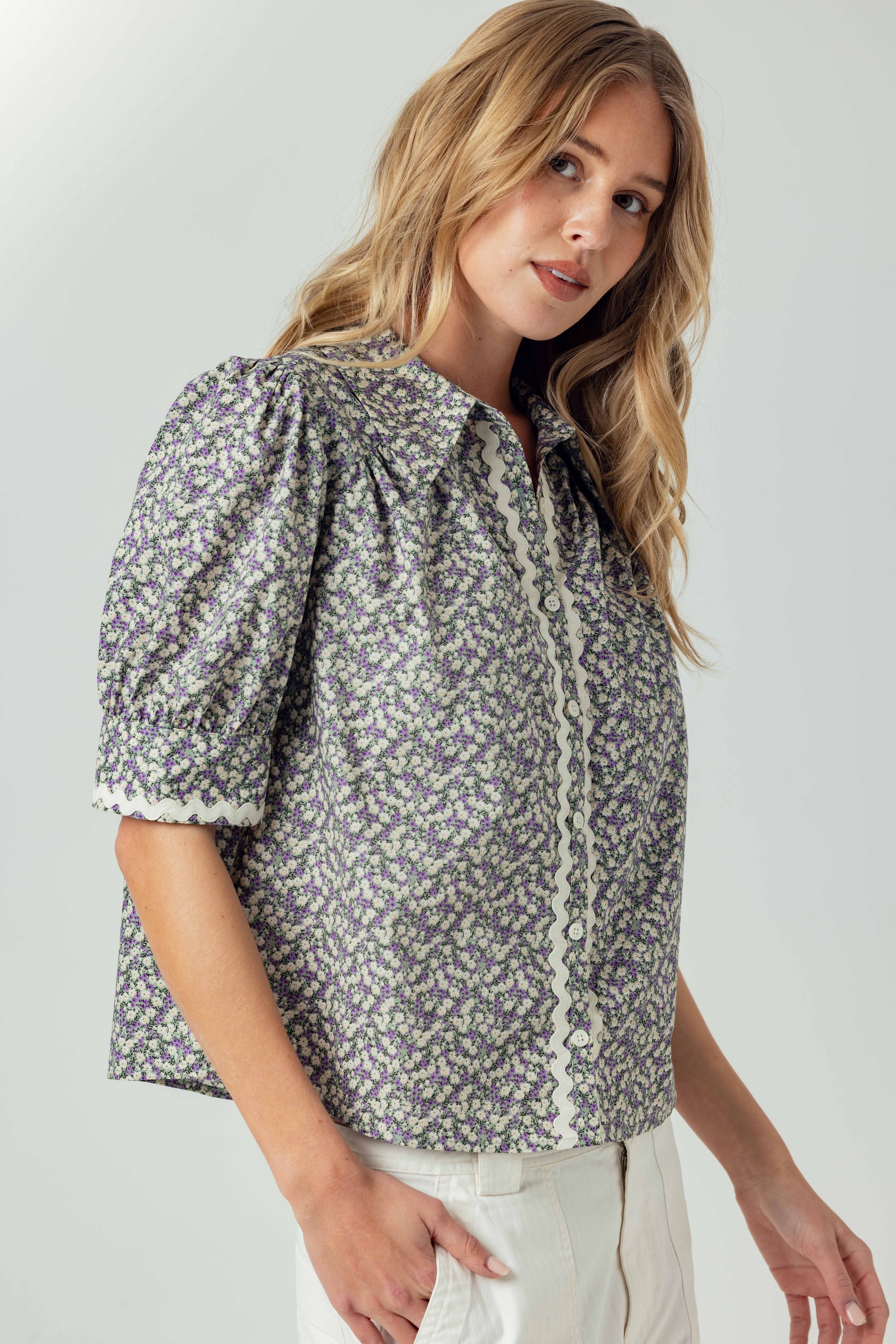 Klariza Shirt, Zinnia