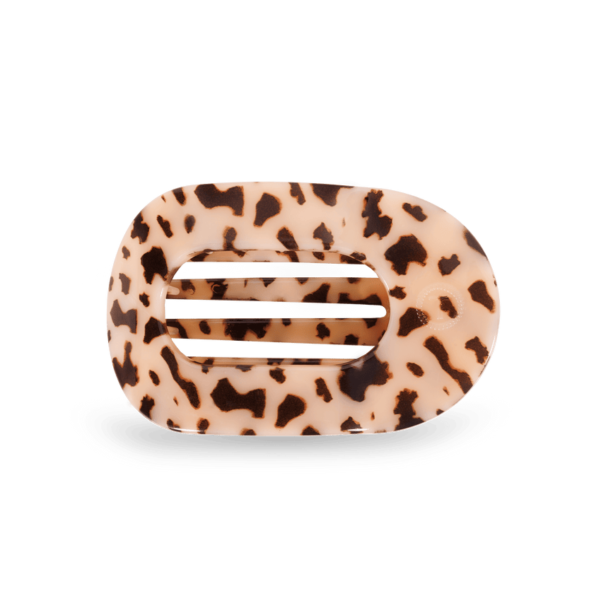 TELETIES | Medium Flat Round Clip, Assorted Colors