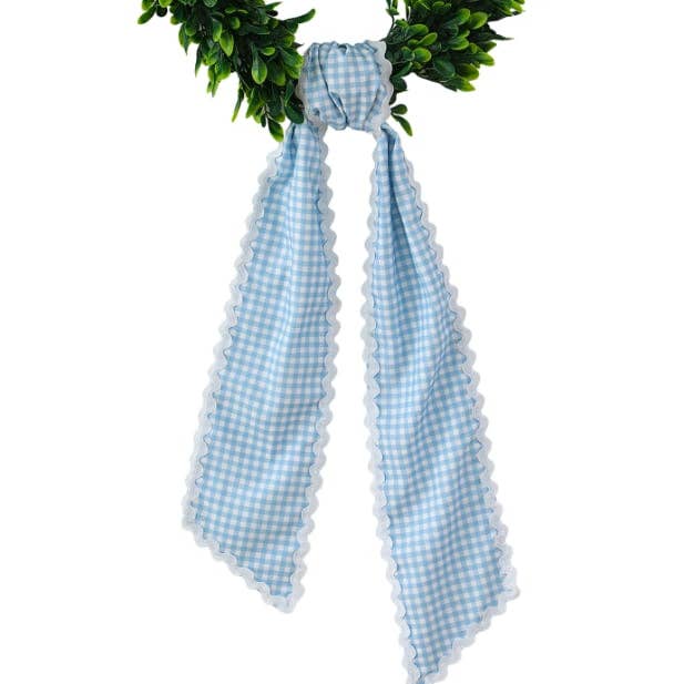 Scalloped Wreath Sash