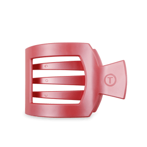 TELETIES | Flat Square Hair Clip, Large, Assorted Colors