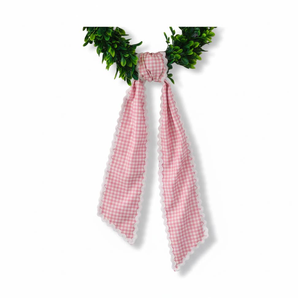 Scalloped Wreath Sash