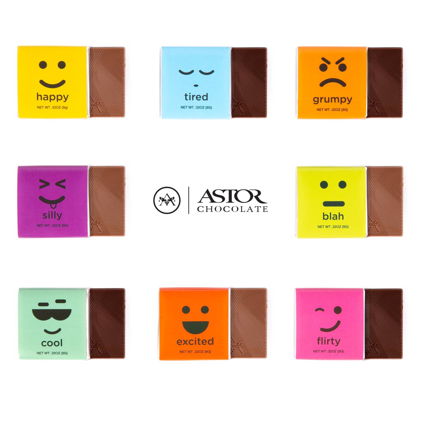 Moodibars® Squares Tub,  Assorted Squares